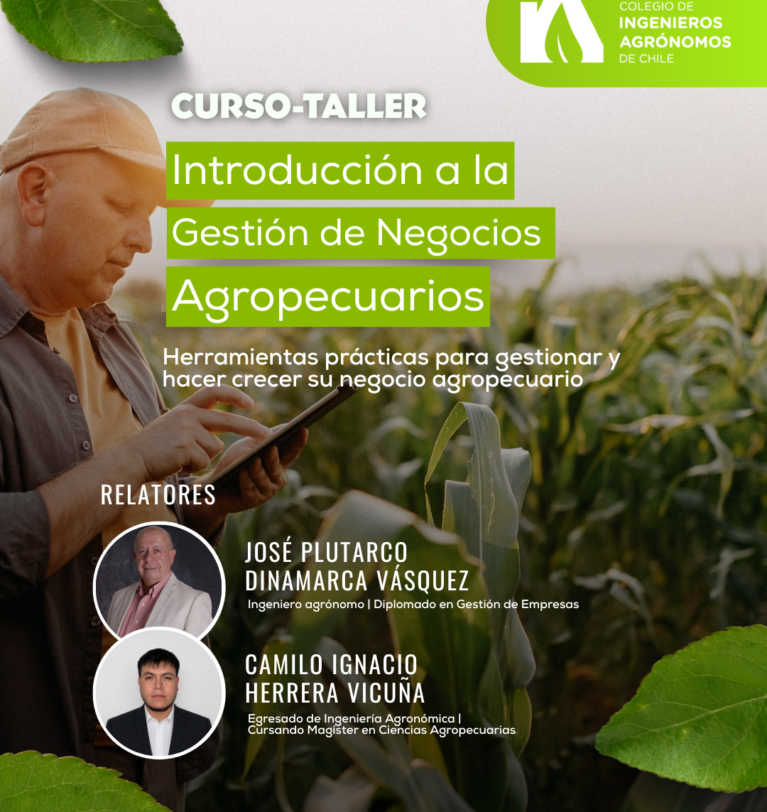 NUEVA FECHA: Abiertas las inscripciones al Curso-Taller “Introducción a la Gestión de Negocios Agropecuarios”